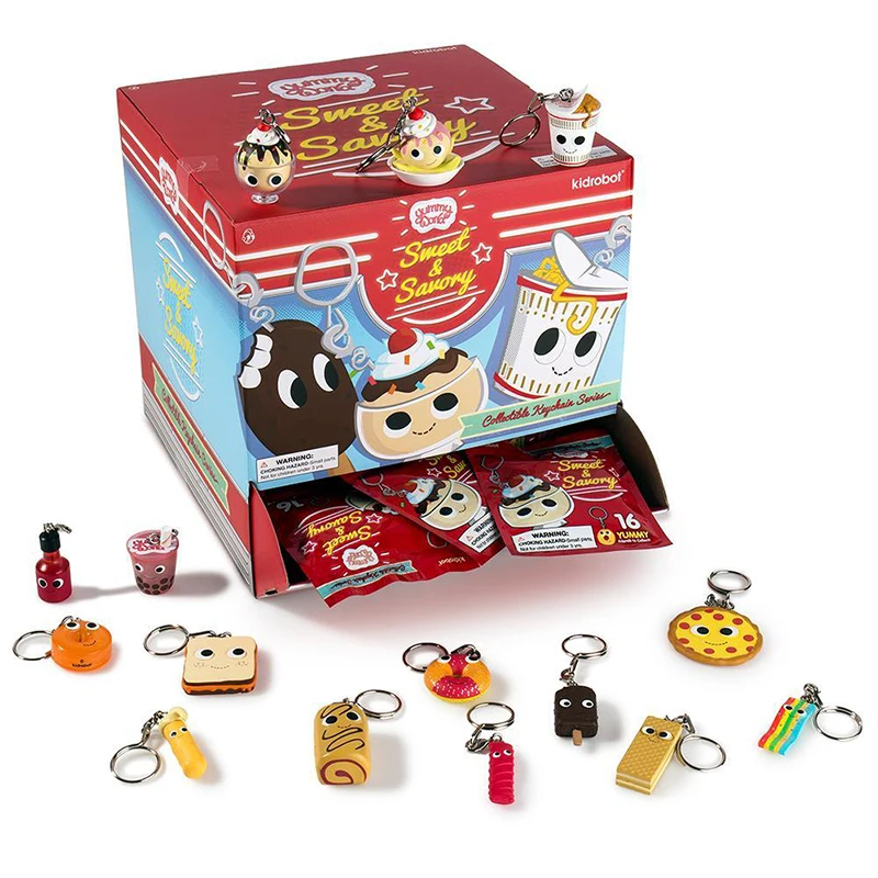 

Брелки для ключей Kidrobot Yummy World, коллекционные брелоки, игрушки-сюрпризы, мороженое, мороженое