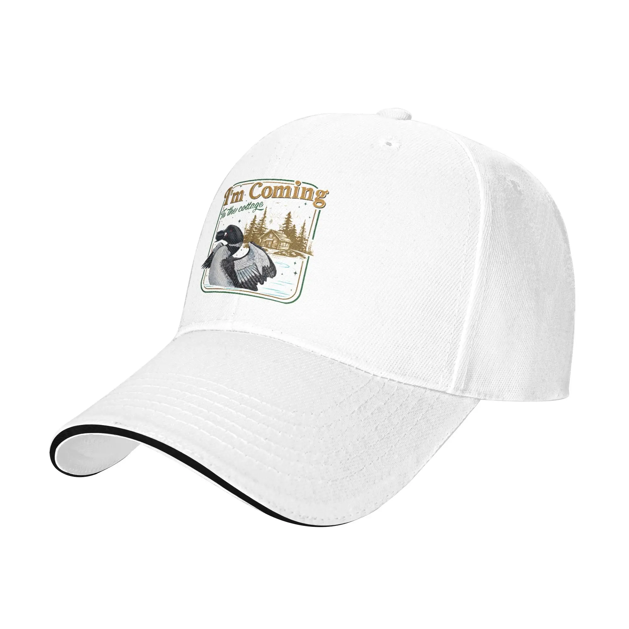 IAm Coming To The Cottage, LGBT Hockey, Team Hollanov & Rosanov Baseball Cap  Outdoor Sports Sun Hats Unisex Baseball Caps