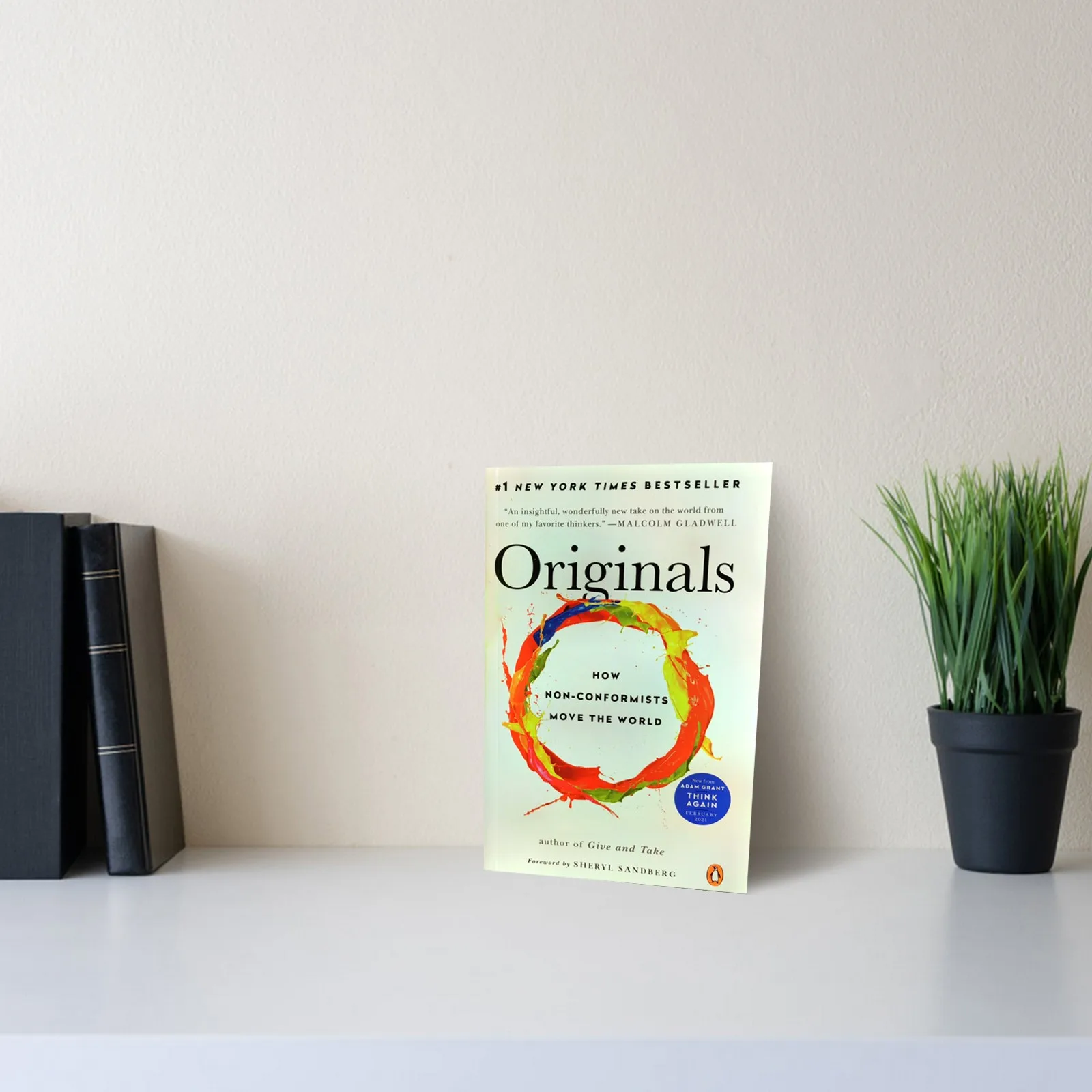 Originelen van Adam Grant Hoe niet-conformisten de wereld bewegen Paperback-roman in het Engels Bestseller uit New York Times