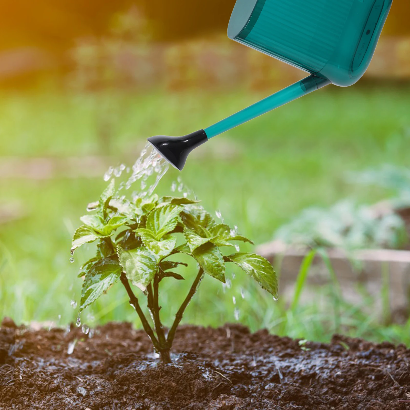 

Long Spout Can PP Metal Large Capacity Durable Gardening Tool Home Balcony Plants Long Spout Watering Can Sprinkler Pot