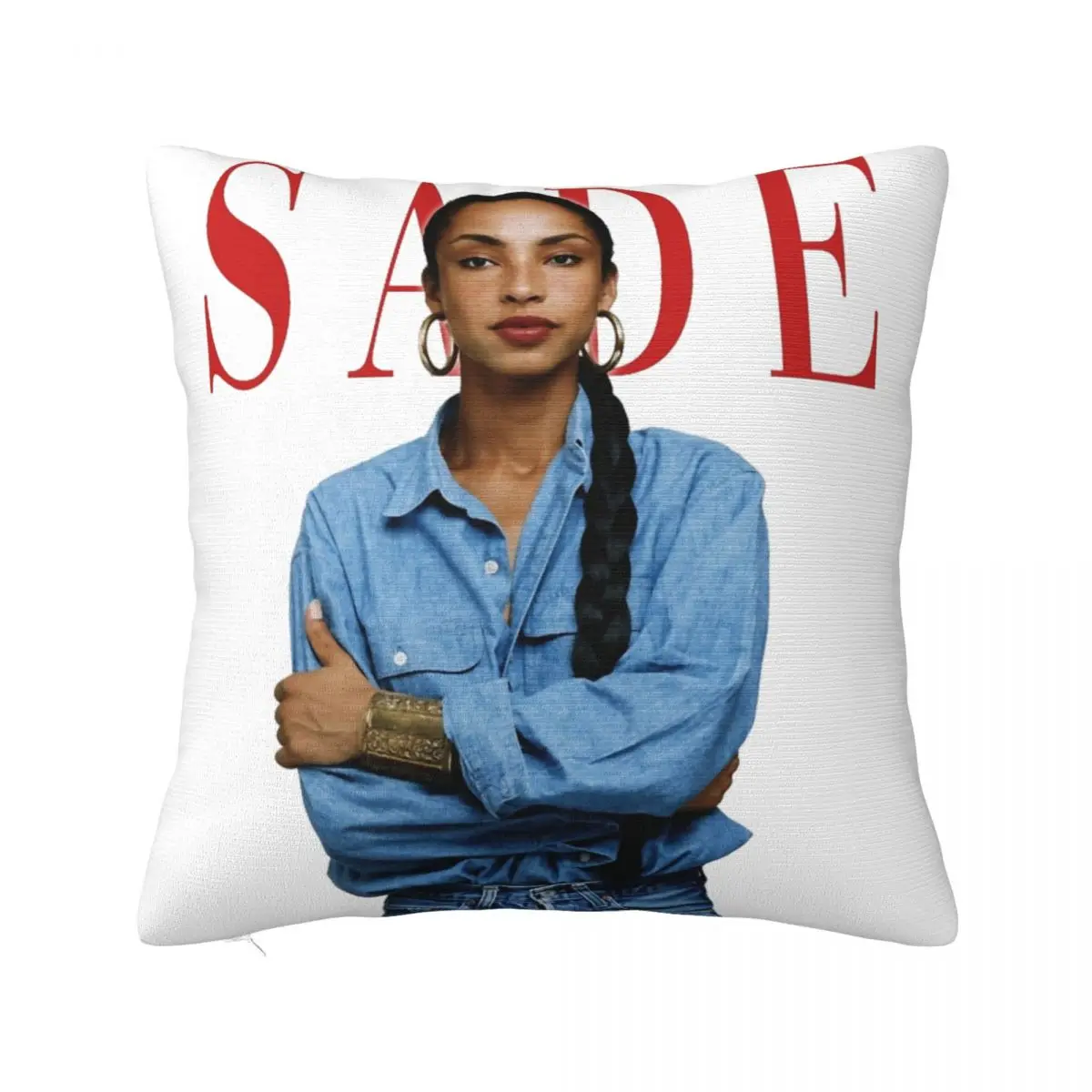 S-Sade Adu Singer Pillowcase Printing Polyester Cushion Cover Decorations Pillow Case Cover Home Drop Shipping 18''