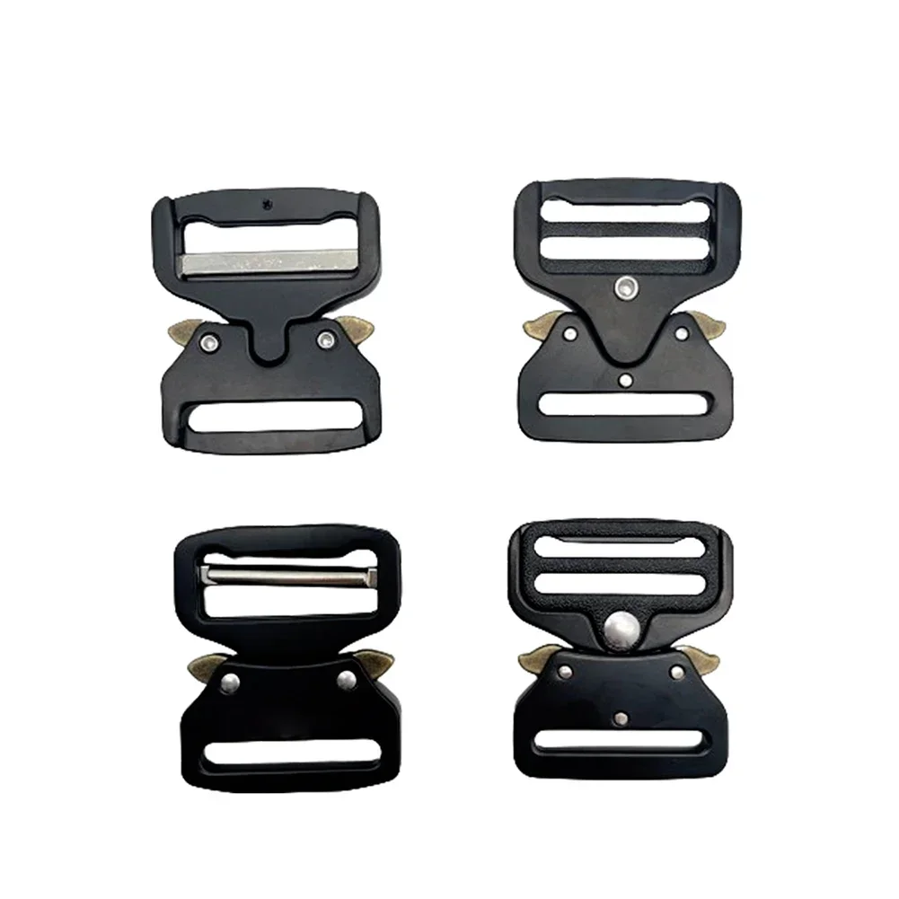 25/32/38/50mm Quick Release Tactical Buckle Set Automatic Metal Male Belt Buckle Zinc Clip Adjustable Men Buckl For Belt