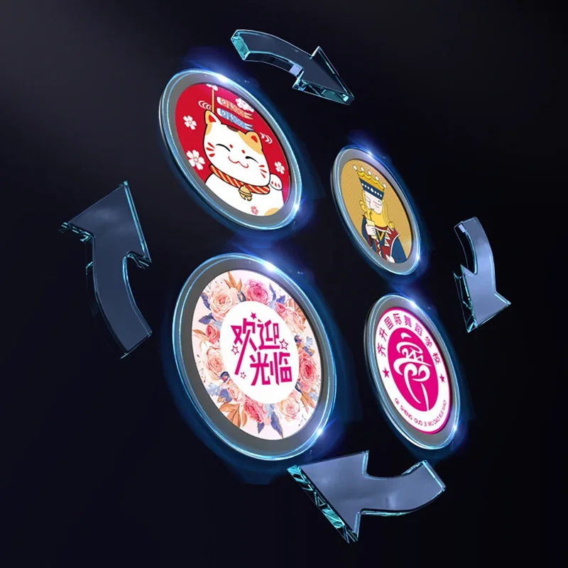 4-Image 160W Custom Outdoor Logo Projection Lamp Waterproof LED Gobo Projector