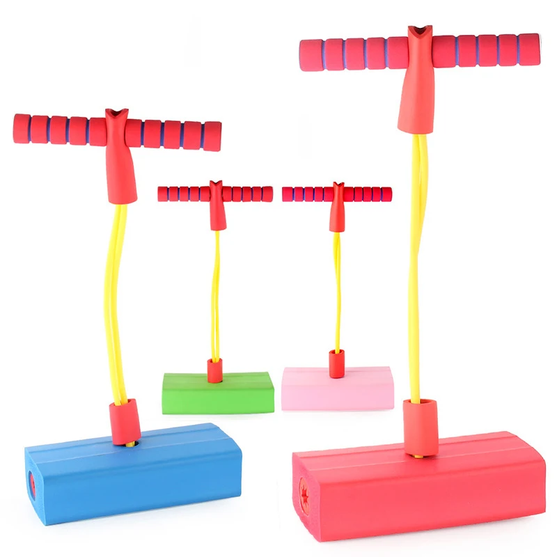 Подарки для мальчиков и девочек от 3 лет: Поролоновый прыгун-пого для детей, уличные игрушки для детей с аутизмом, забавные игрушки, подарки для девочек, игрушки для детей с аутизмом