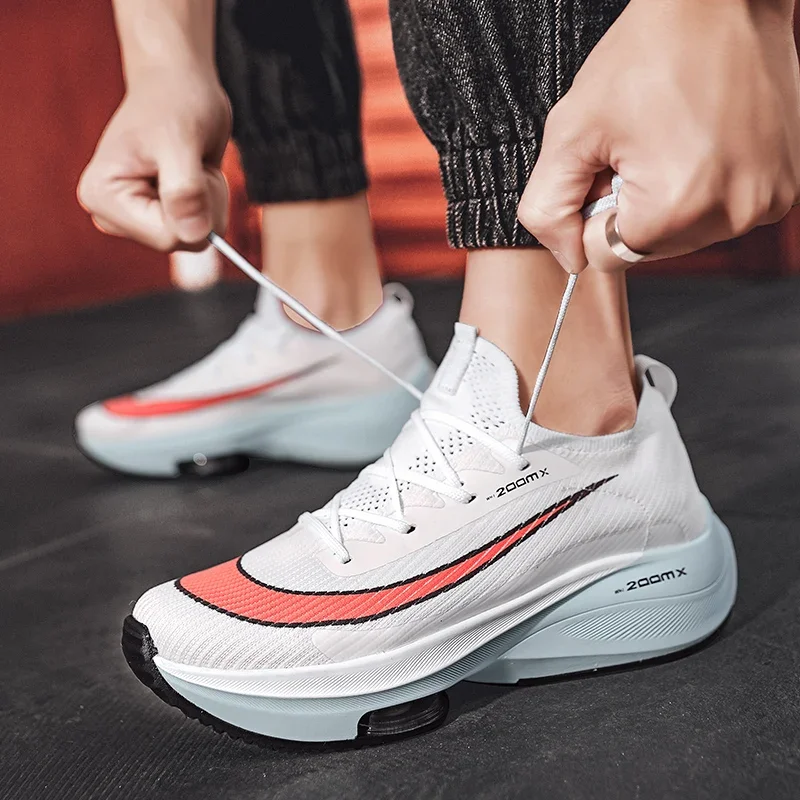 2024 Foreign Trade Summer Air Cushion Sports Running Shoes Couple\'s Large Casual Breathable Basketball Shoes36-46