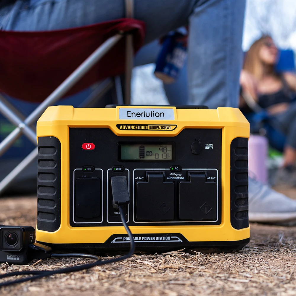 Emergency Preparedness Portable Power Station LiFePO4 Battery Built-in Light for Disaster Readiness and Survival