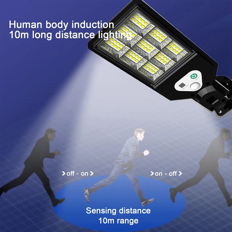 Luz LED de colector Solar para exteriores, luces solares con Sensor de movimiento, como se muestra, plástico + componentes electrónicos para jardín exterior, 2 piezas