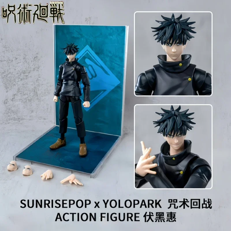 

Bandai Shf 15cm Pvc Jujutsu Kaisen Satoru Gojo Itadori Yuji Fushiguro Megumi Action Anime Figure Collectible Decoration Toy Gift