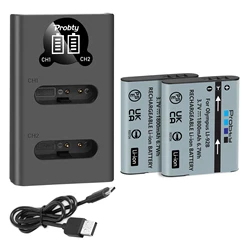 DB-110 Batterie/touristes Chargeur pour Ricoh GRⅢ G900 WG-6 GR3 GRⅢ X GR3X Caméra