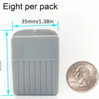 5 Packs/ 40pcs Wax Guard Filters Hearing Aid Accessories for Phonak, Resound, Widex and Unitron 3