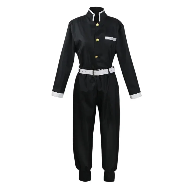 Anime Agatsuma Zenitsu Costume Cosplay Kimono Abbigliamento Halloween Parrucca uniforme da festa Donna Bambini