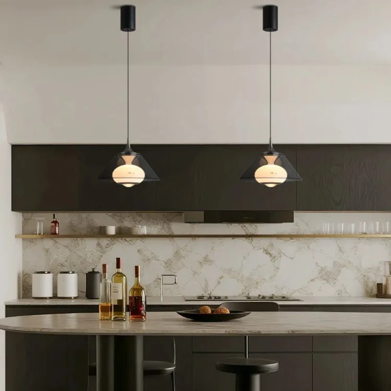 

MZISOSOD for Italian minimalist bedroom bedside pendant light high end Nordic creative restaurant bar atmosphere hanging lamp