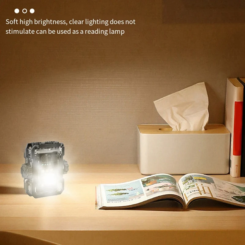 Mini lampe porte-clés multifonctionnelle aste, longue durée de vie de la batterie, lumière iodée lumineuse, lampe de poche extérieure portable, durable