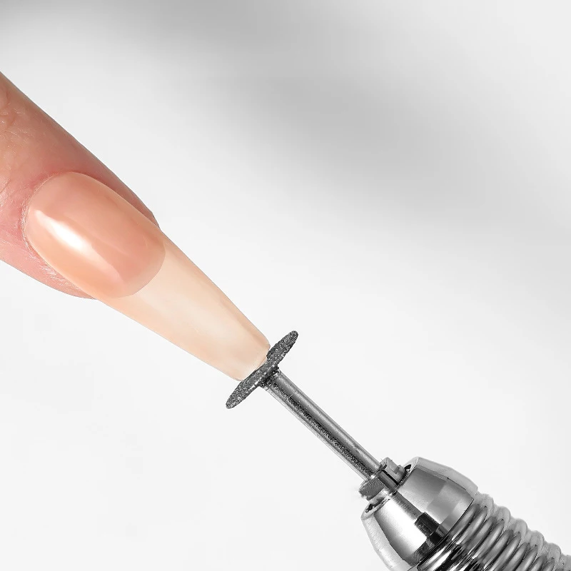 1 قطعة مثقاب الأظافر الكهربائية القرص طحن لدغ T المطاحن طاحونة إهاب القاطع أدوات الرسم إزالة تلميع الأظافر رئيس الماس