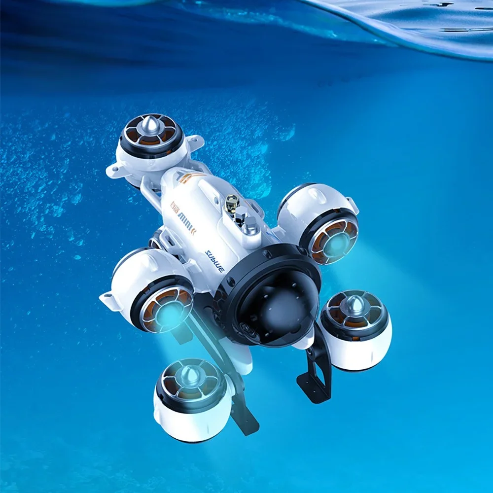 Multifunctional fully intelligent underwater camera and rescue robot