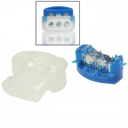5Pcs 3pin Robotic Lawn Mower Resin Conector IDC 314 Terminal Block Wire Electrical Data Communication Cable Waterproof Connector