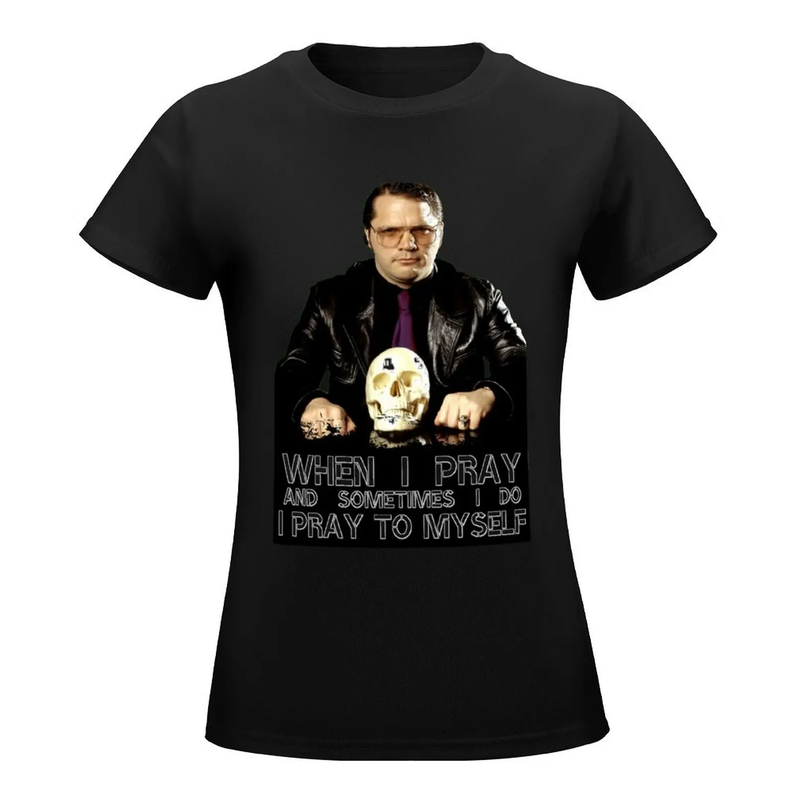 Garth Marenghi T-Shirt Blouse cute tops funny Women t shirt