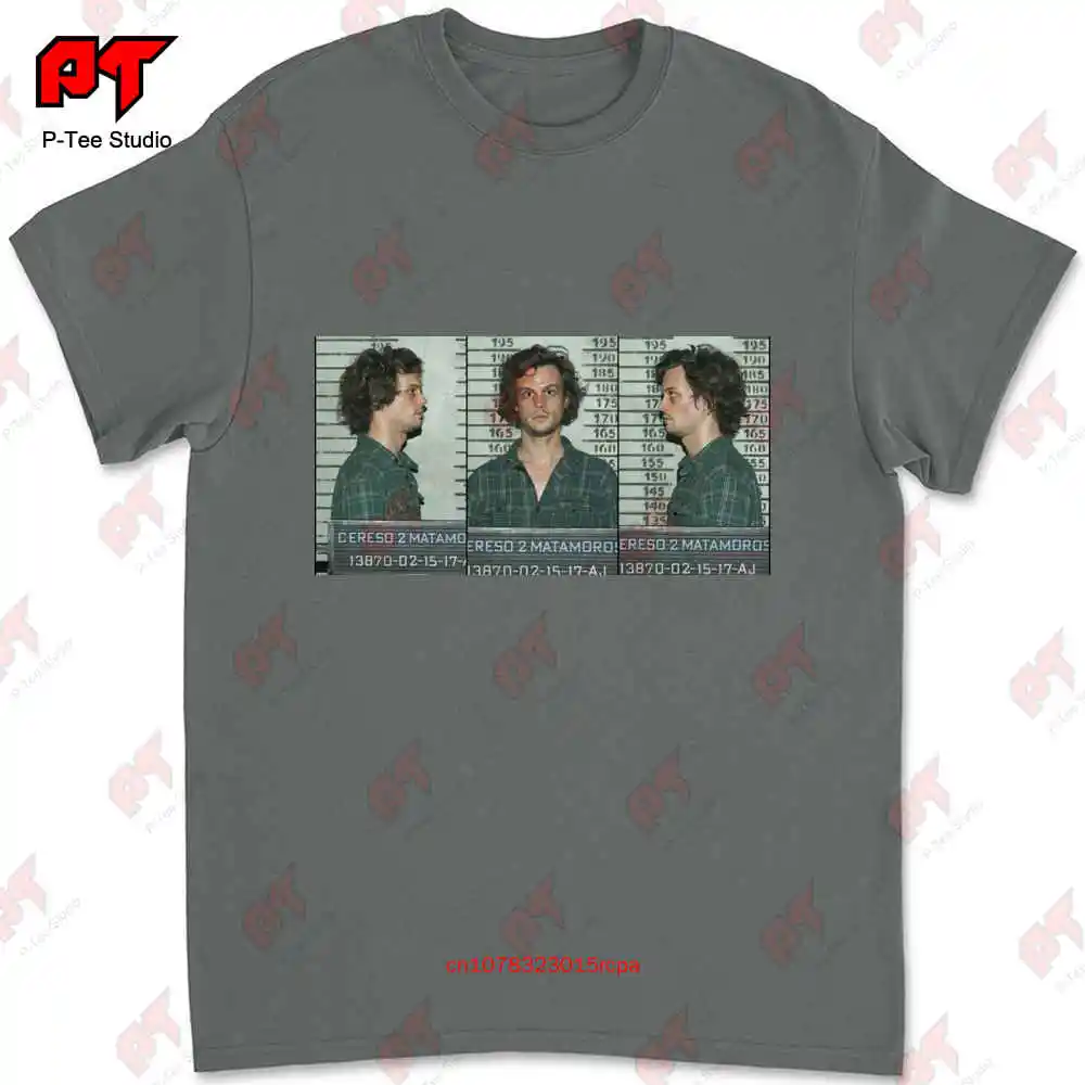 Spencer Reid Mugshot Matthew Gray Gubler Tv Shows T-shirt UB7B