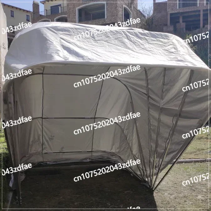 

Garage Canopy Suitable for Most Private Cars Purpose Sunshine Automatic Foldable