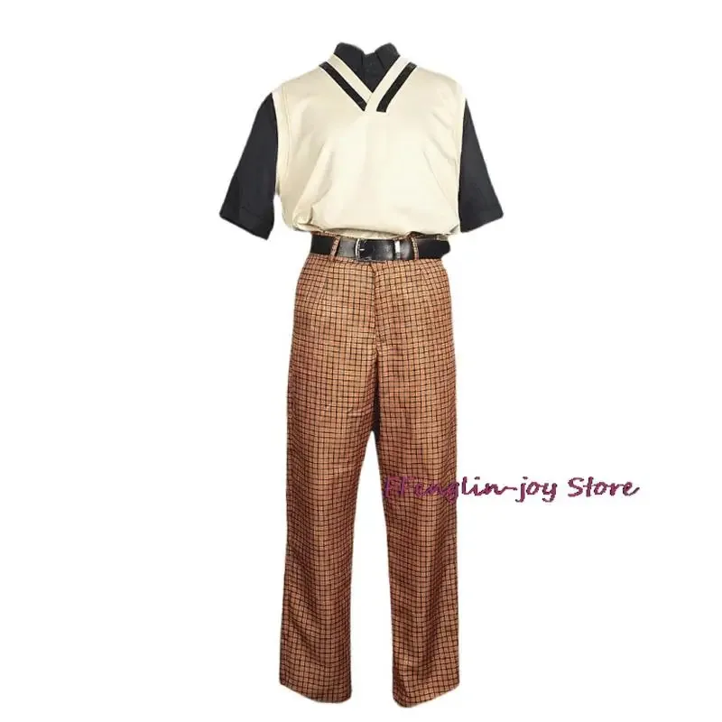 ss23Game 앙상블 별 에덴 토모에 히요리 코스프레 의상 가발 애니메이션 성인 여성 남자 아동 조끼 바지 할로윈 데일리 의류 Sui