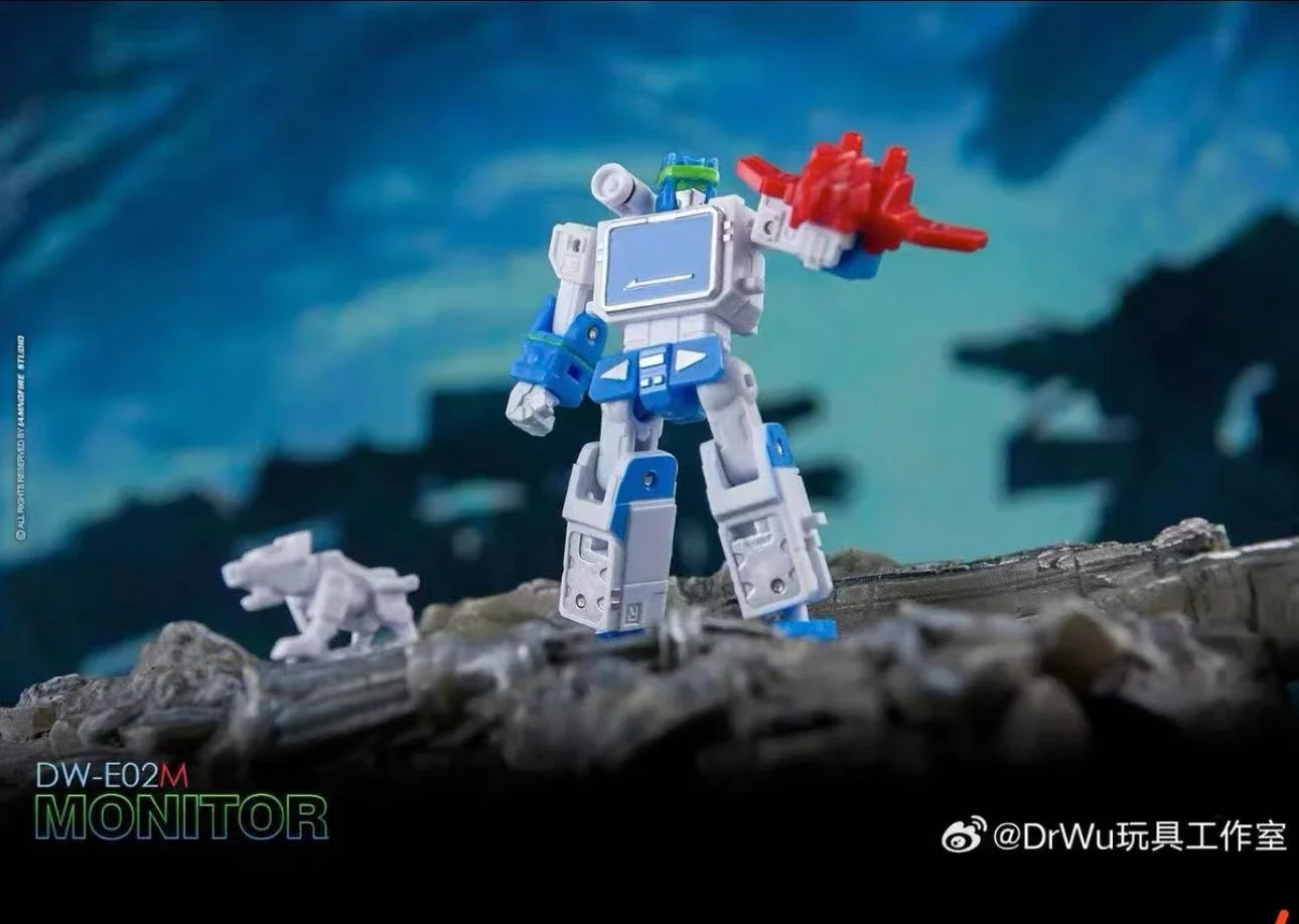 

Spot Goods Doctor Wu DW-E02M Зеркальная звуковая волна DW-E16M Зеркальный рекордер Серия мелкомасштабных фигурок Модель