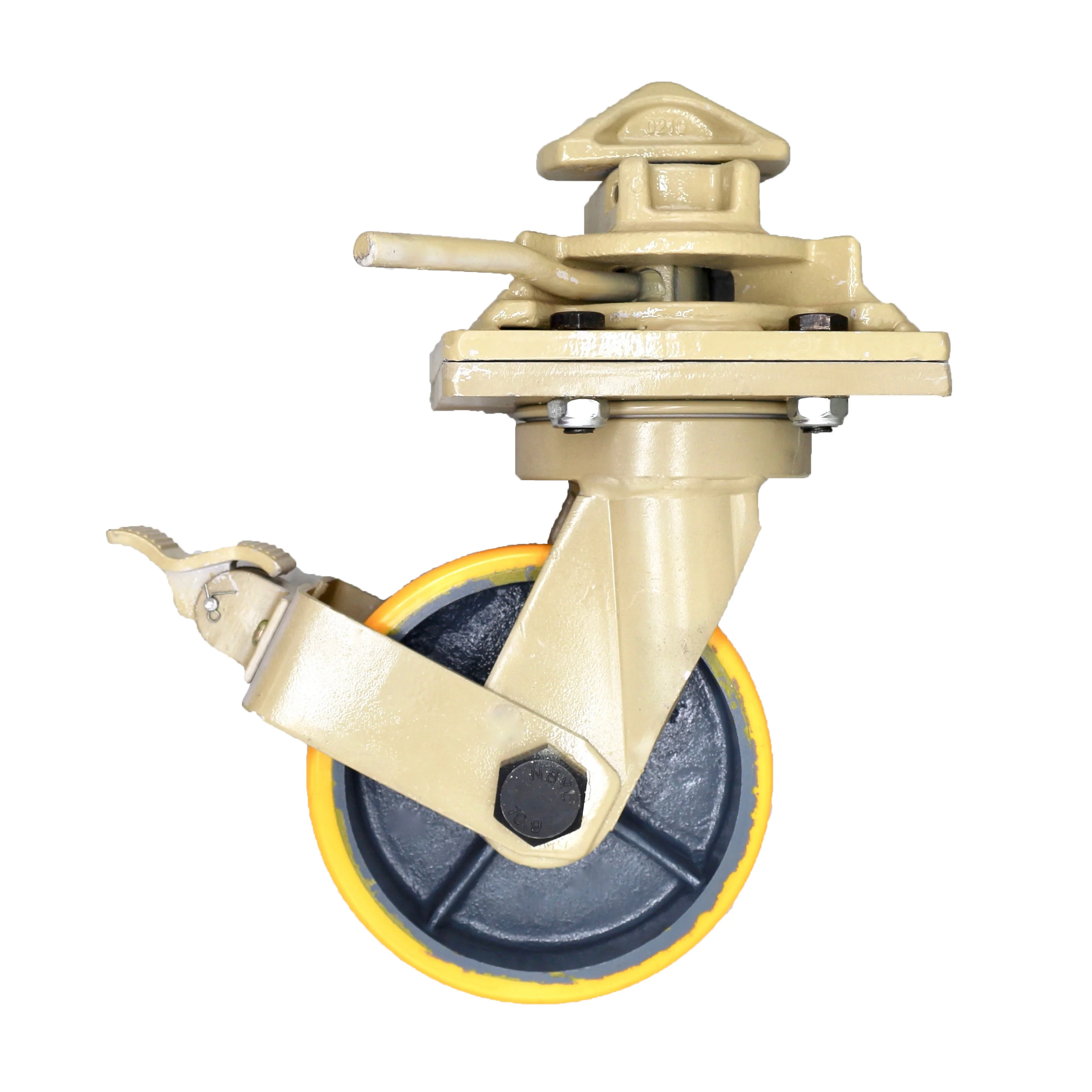 SS shipping container caster wheels castor high quality brake