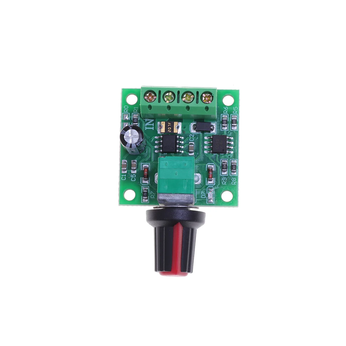 

2A Pwm Dc Motor Controller 1.8V 3V 5V 6V 12V Adjustable Speed Switch for Direction Control Self-Recovery Fuse Motor Control