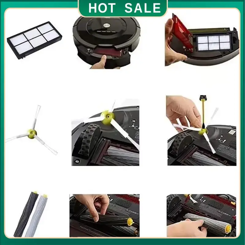 

24-Hour Delivery Advanced Cleaning System: Dust Box, HEPA Filter, And Brushes For Irobot Roomba 805, 865, 870, 880, 885