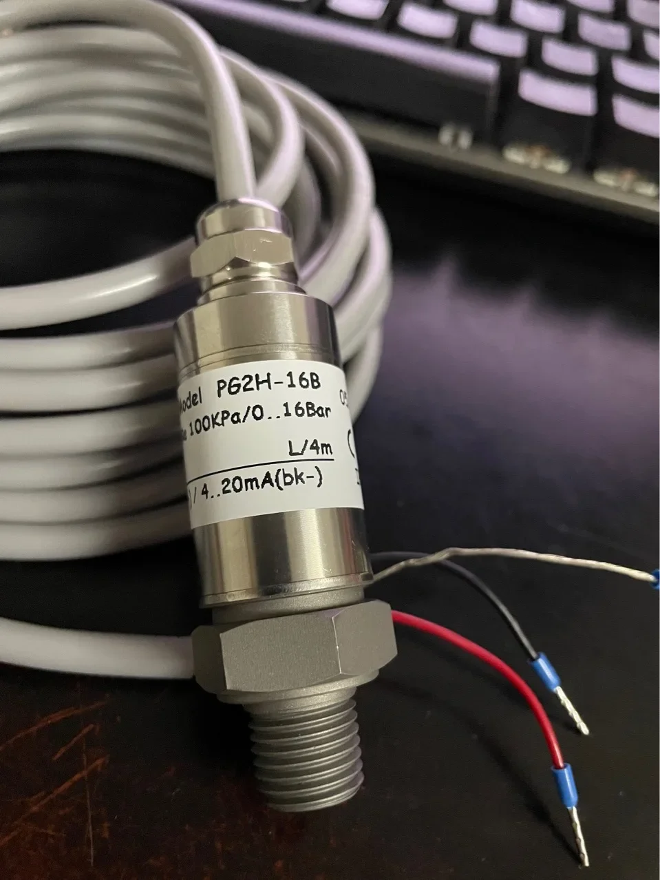 2026 High Temperature And Impact Resistance PG2H-16B Pressure Sensor 0-16bar Supports Non-standard Production