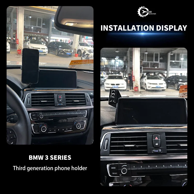 Auto Mobiele Telefoon Houder voor BMW 3 Serie 2012 ~ 2019 8.8 