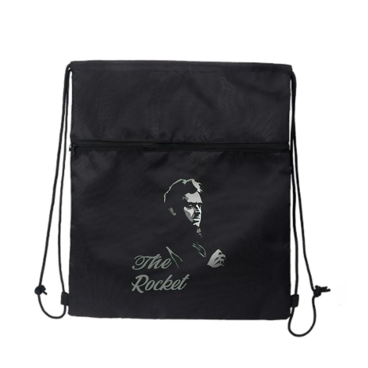 

Черная велосипедная сумка на молнии на шнурке Rocked Hair's Rebel Spirit: компактная для велосипедных предметов первой необходимости