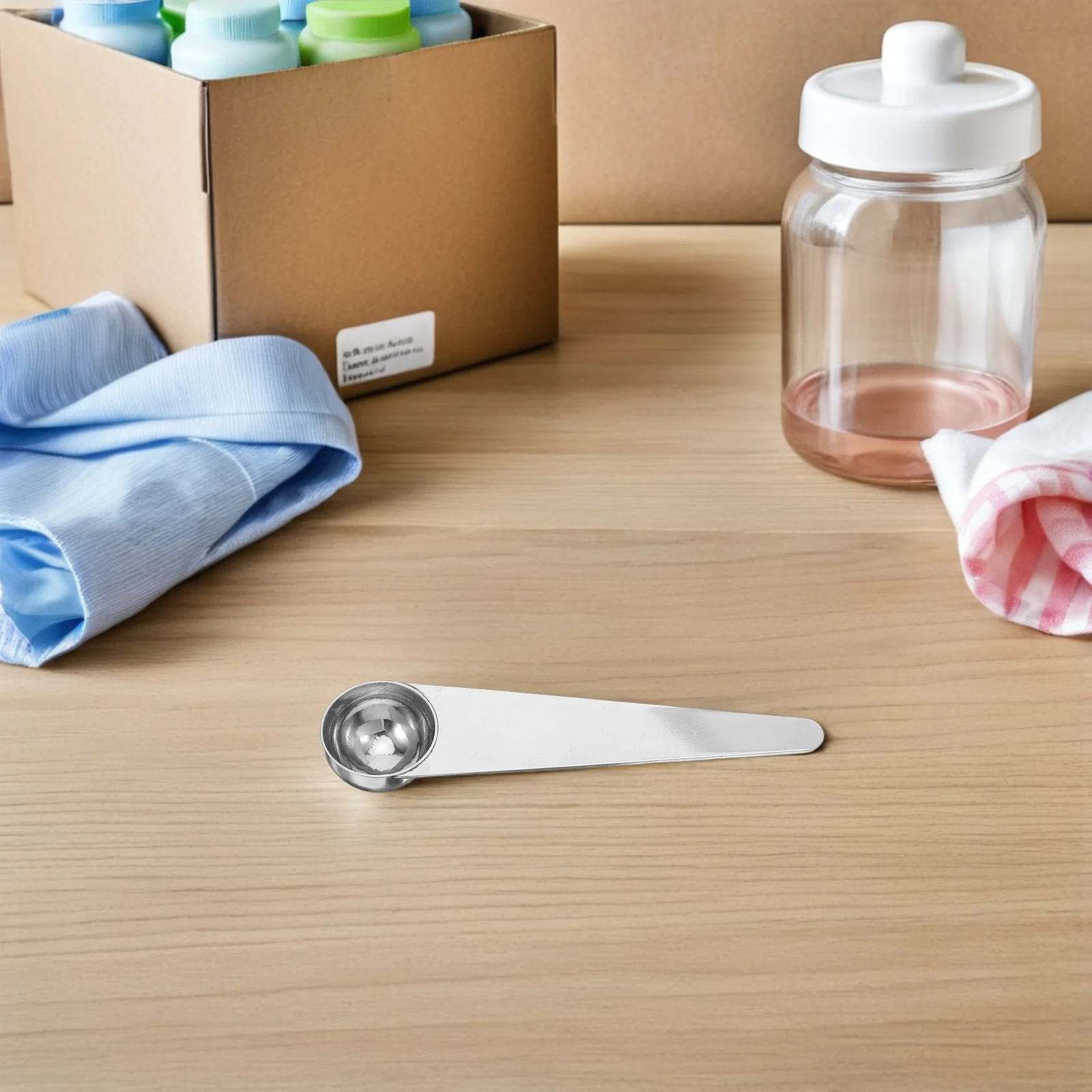 

15 Ml Steel Measuring Scoop For Milk Powder Formula Coffee Baking Tea Pet Food Metal Measuring Spoons Kitchen Utensil Tool