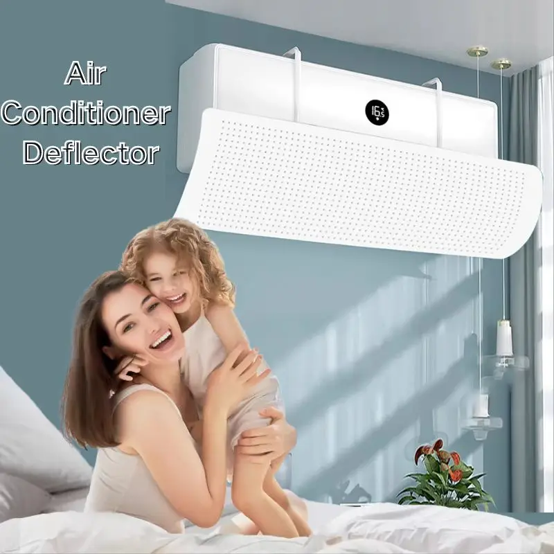 90*27cm Air Conditioner Windshield And Anti-direct Blow Device, Usable In All Seasons, Regardless Model Adjustable Retractable