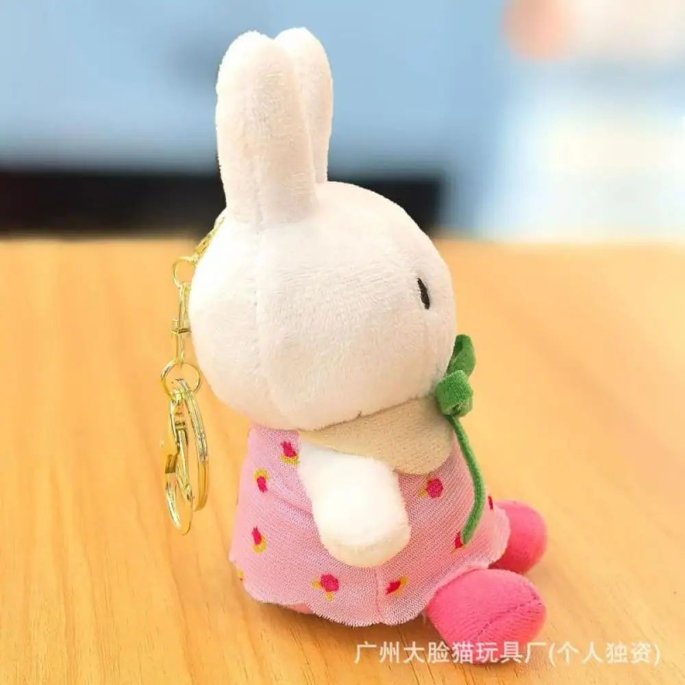 Breloczek Miffy Śliczna Dziewczynka Klucz do Domu Plecak Kreskówka Pluszowa Lalka Zawieszka Kawaii Kreatywna Lalka Dziecięca Prezent Urodzinowy dla Dziewczynki