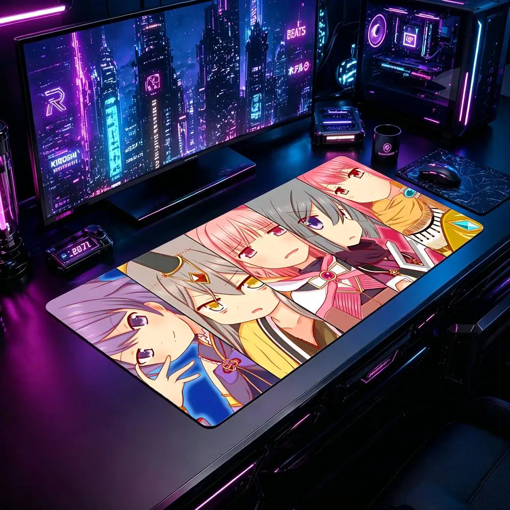 Gaming Mouse Pad MMagia Record Mouse Pad XXL Large Desk Mat Non-Slip Rubber Extended Mousepad for PC Laptop Setup