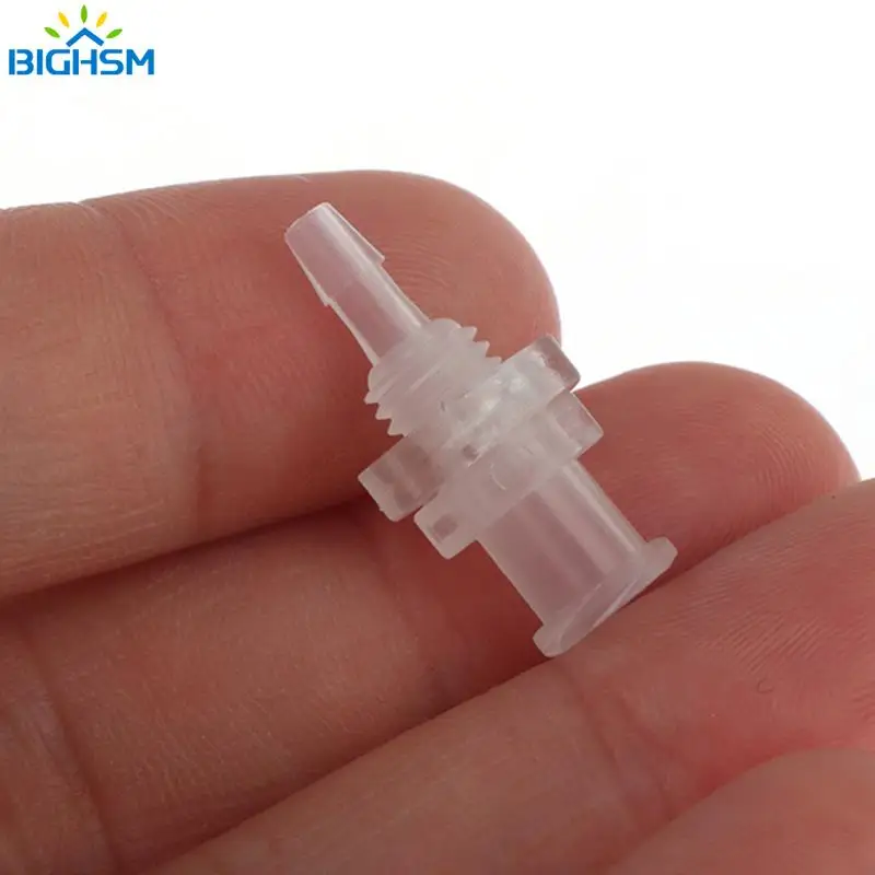 2 teile/los Luer Lock Adapter pp Kunststoff Luft ventil Rohr Abgabe Kleber Sub packaging Spritze Fass Instrumenten anschluss Anschluss