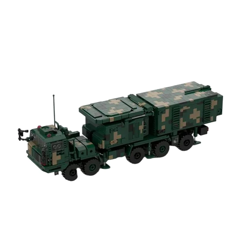 HQ-9 Command Vehicle Model MOC Building Bricks War Equipment Modular Technology Gifts Holiday Assemble Children Toys Suit