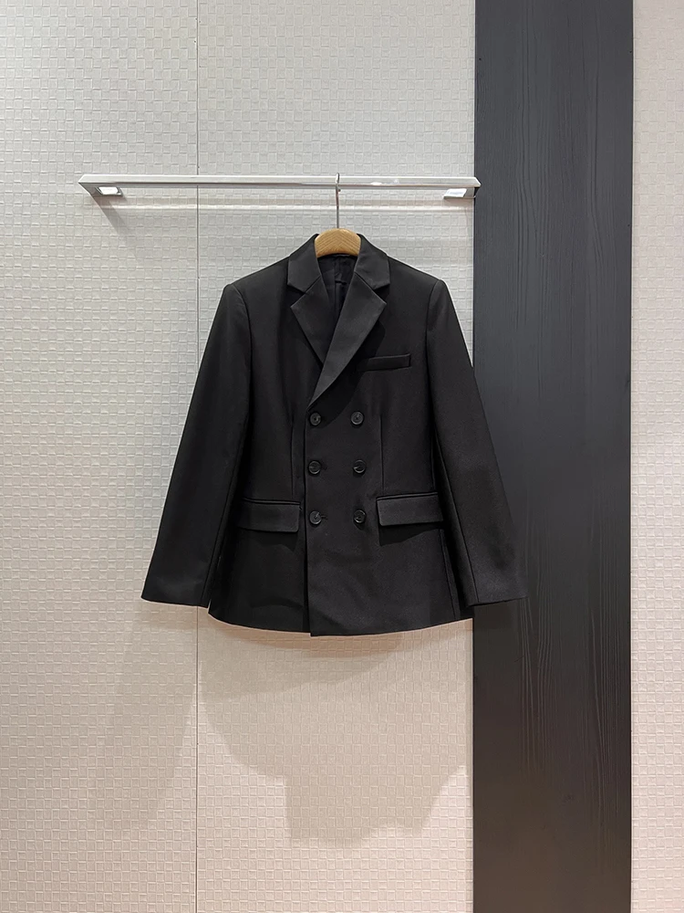 

SVORYXIU 2025 Autumn winter Daily Casual Classic Double Breasted Minimalist and Loose Women's Fashion Formal Suit