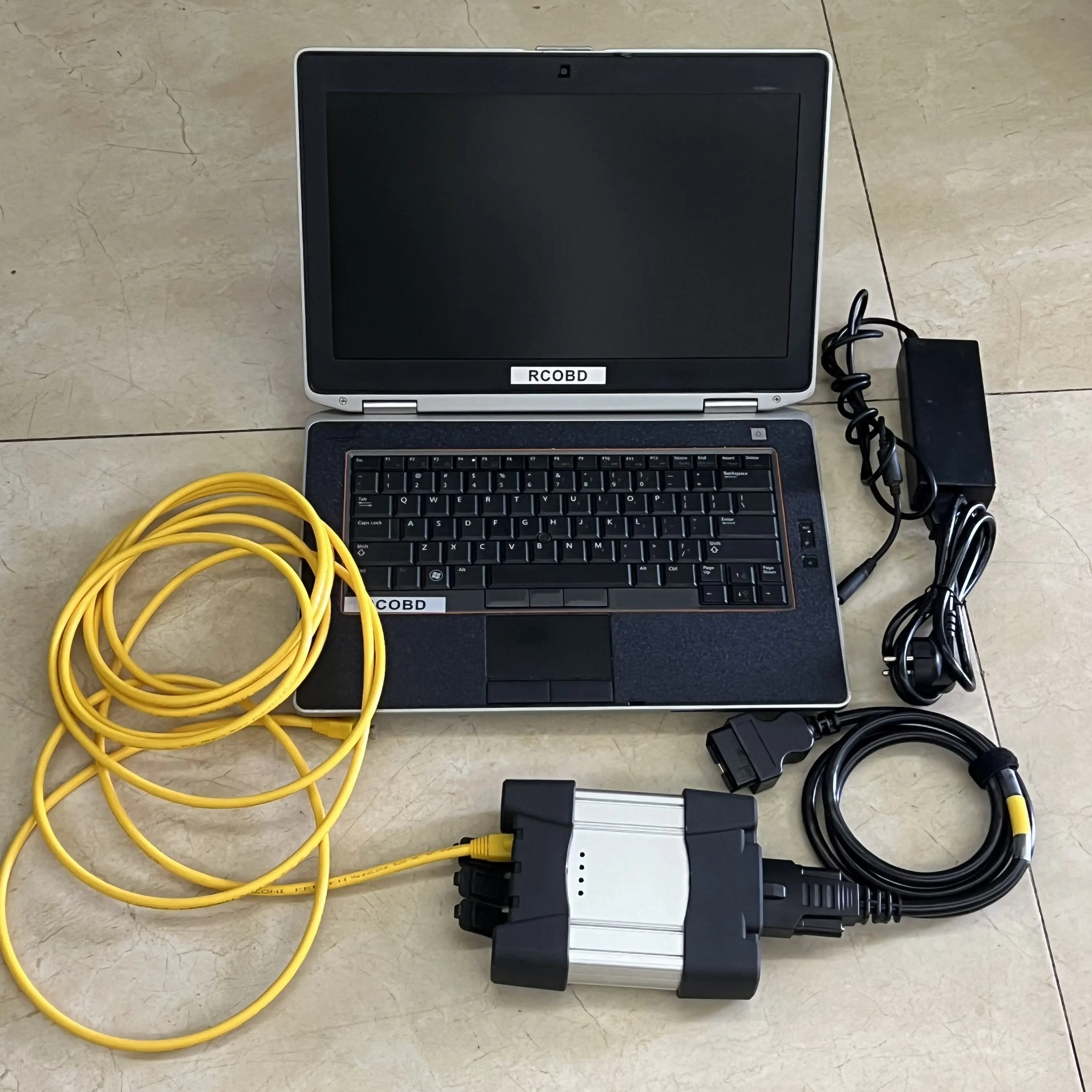 Top-Rated ICOM NEXT A2 For BMW Diagnostic Tool Newest Software HDD SSD Programming Tool with Laptop E6420 I5 8G ready to work