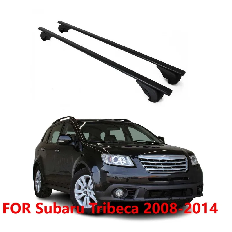 

Roof Rack Cross Bars For Subaru Tribeca 2008-2014, Durable Black 2Pcs