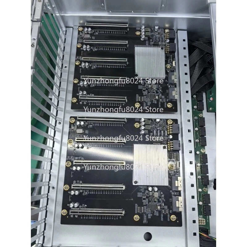 PCIe 4.0 Expansion Card, Free Drive _ Free Splitting, Compatible with PCIe-4.0 3.0 2.0