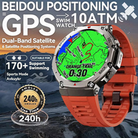 2025 For HUAWEI New Military Smart Watch Built-in GPS Compass Altimeter 10ATM Waterproof Sport Smartwatch Men Support Voice Call