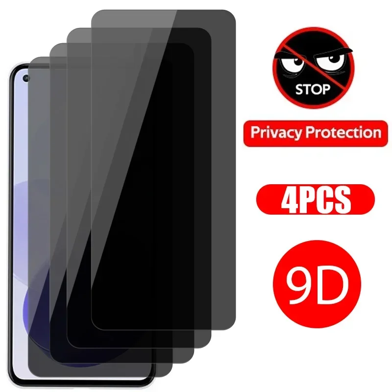 4Pcs Privacy Glass Anti-spy Screen Protector Glass For Z5 K5 Play A6 Note Lite S10 K10 Plus 13 A60 70 90 Lenovo Savior Pro Films