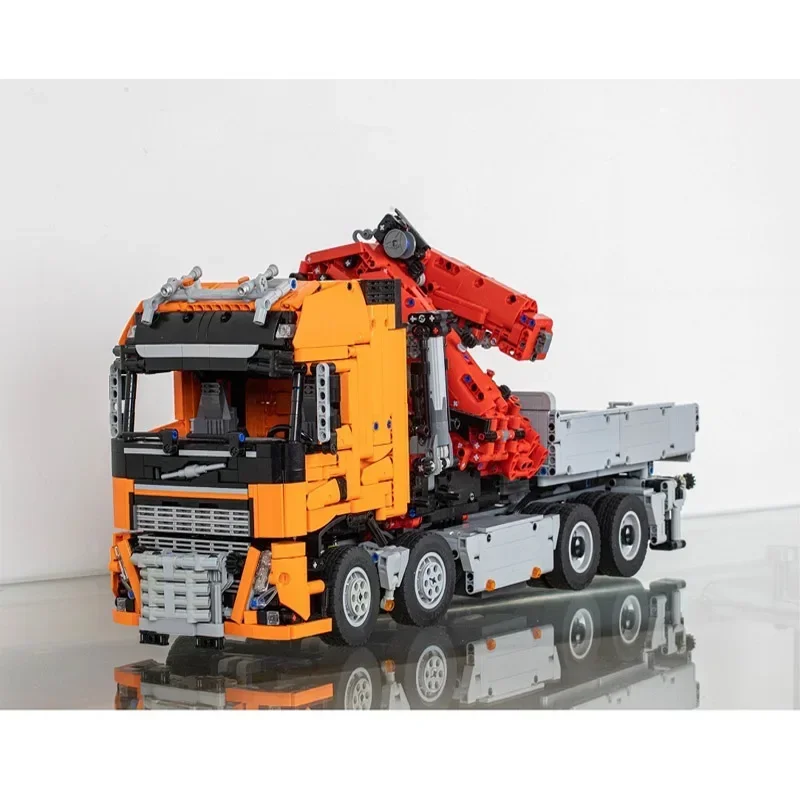 Classic MOC-118230 Building Block 8x6 Crane Arm Truck Truck Assembly 4352PCS Model Puzzle Toy Adult and Children\'s Gift