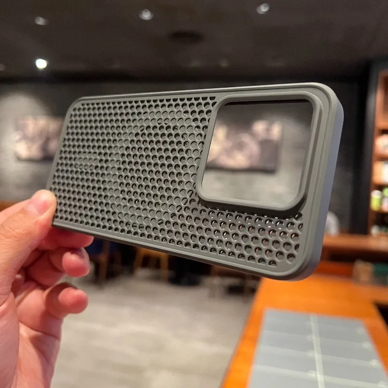 Heat Dissipation Magnetic Case For Xiaomi 17 Case Honeycomb Vent Hole Wireless Charge Cover For Xiaomi Mi 17 Shell Shockproof view 3