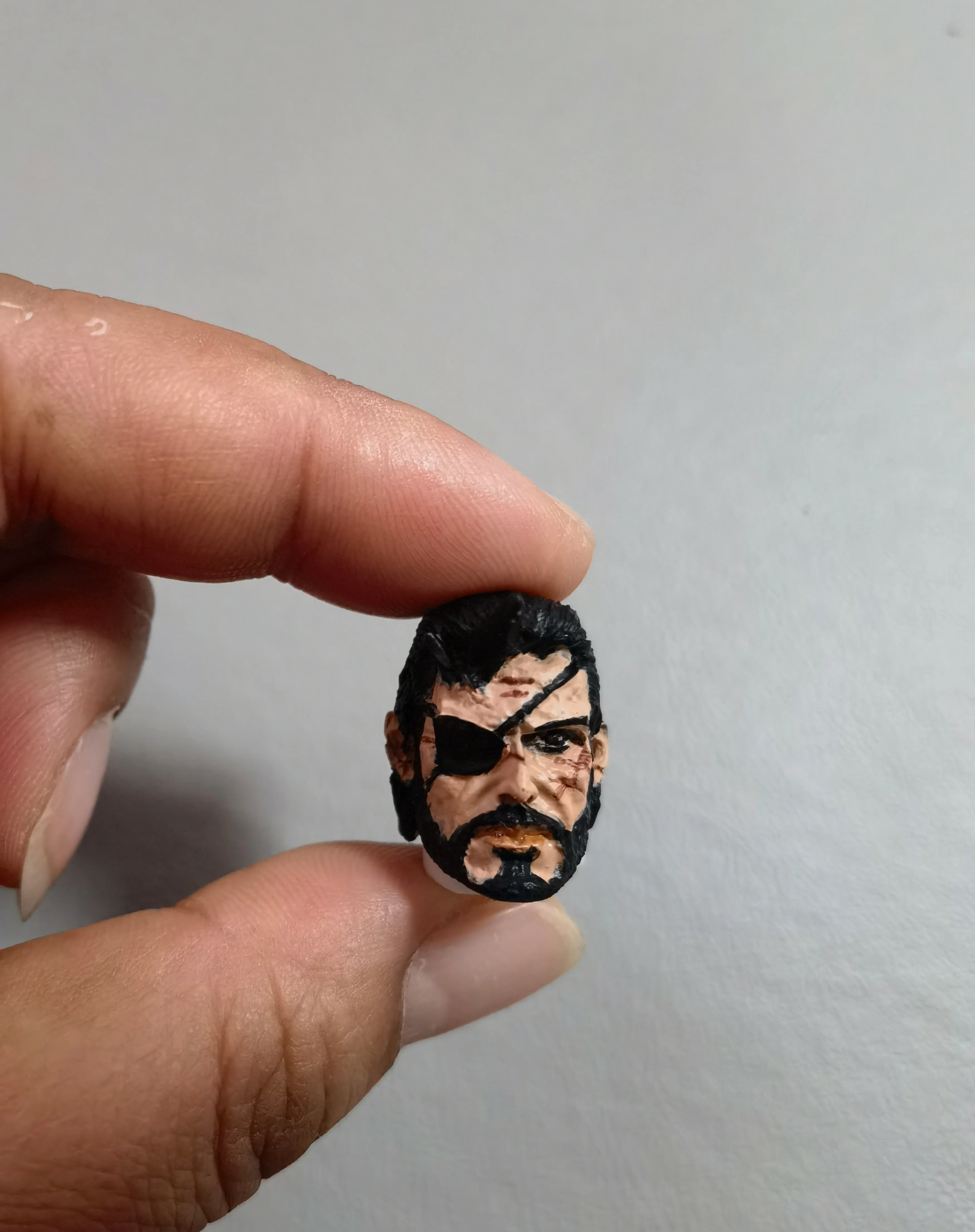 

1/12 scale head carving snake male PVChair suitable 6-inch action figure body doll DIY