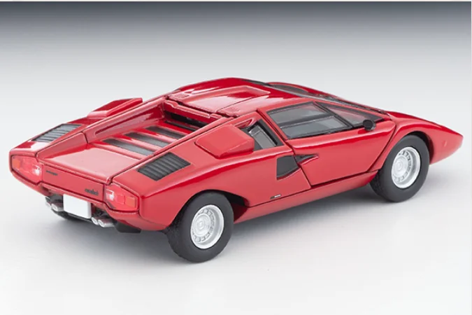 24.6 Tomytec Tomica TLV Countach LP400 Red Limited Edition Simulation Alloy Static Car Model Toy Gift