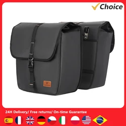 1/2pcs Waterproof Bike Panniers Bag Large Capacity Bicycle Rear Seat Bag for Bike Rear Rack
