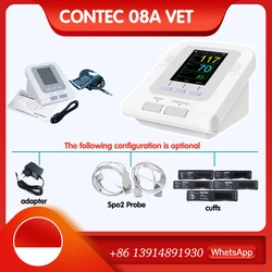 CONTEC08A Vet use Electronic Sphygmomanometer Digital Blood Pressure Veterinary Vet Use Monitor Pets Dog Cat Horse etc