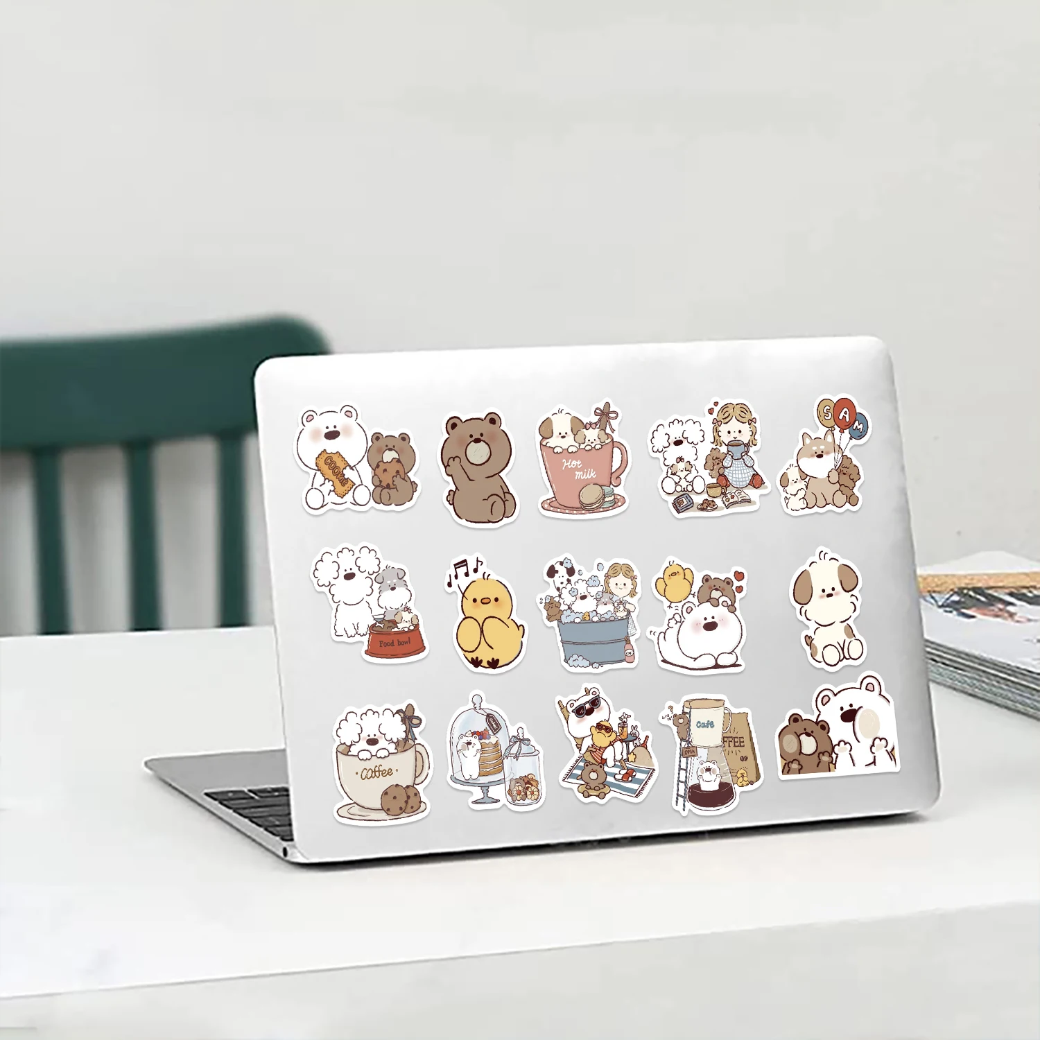 50PCS Cute Dog Scrapbook Stickers DIY Diary Laptop Luggage Skateboard Graffiti Decal Fun Stylish Classic Toys